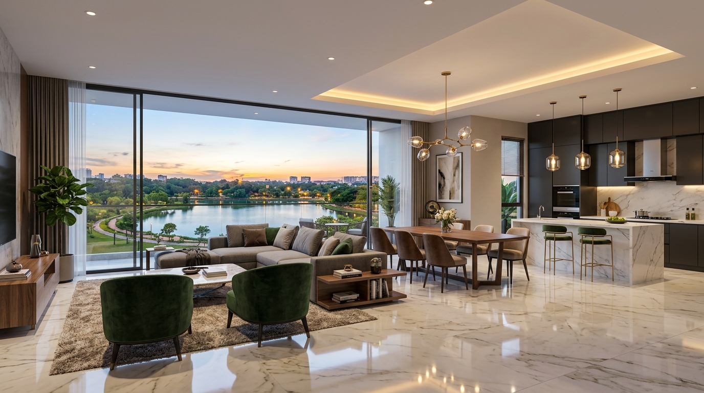 3 BHK Premium Suite Layout Plan